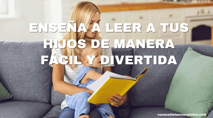 enseña a leer a tus hijos