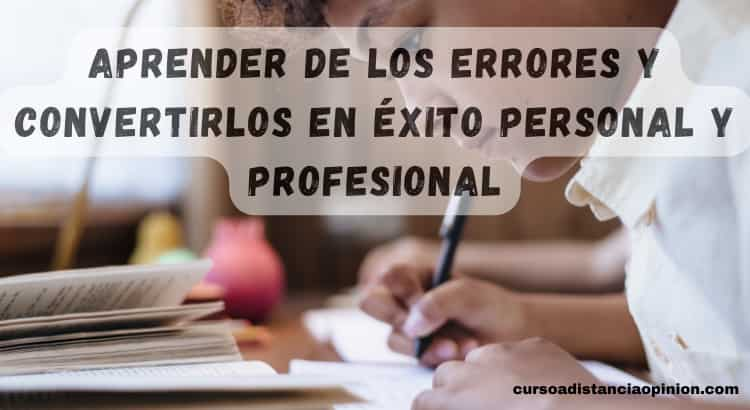 Aprender de los errores